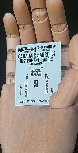 Kitsworld 1:48 Cockpit Instrument Panels Canadair Sabre F.4 